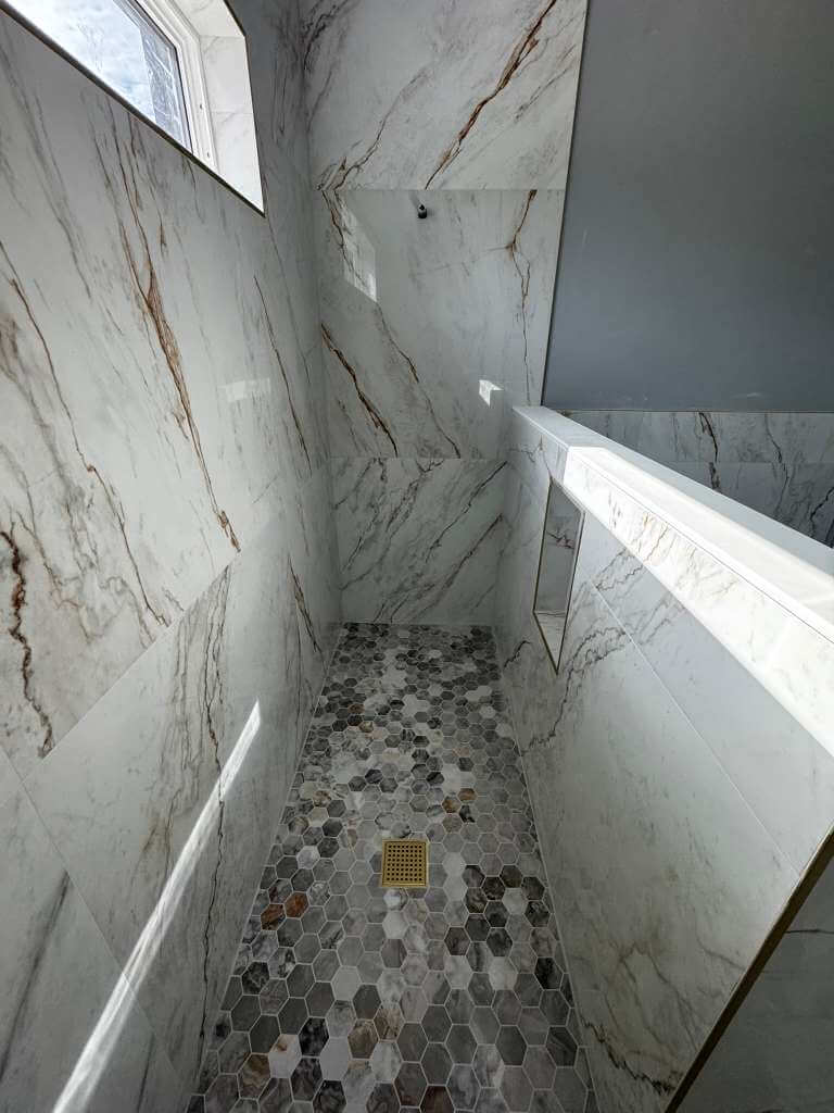 Baño Mármol Blanco