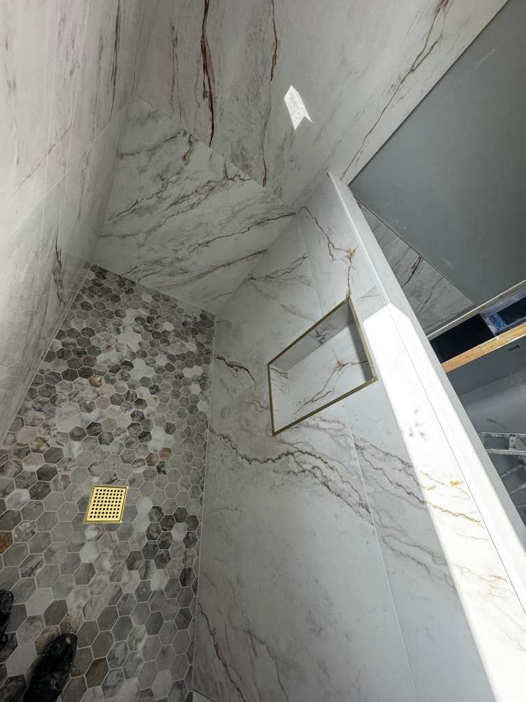 Baño Mármol Blanco